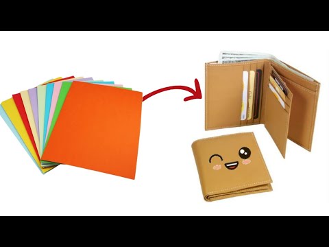 पेपर पॉकेट/वॉलेट | Paper Wallet Easy Making | Boy/Dad Wallet Making