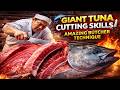 Giant Tuna Cutting Skills – Amazing Butcher Technique!