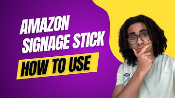 How to Use Amazon Signage Stick for Free Digital Signage