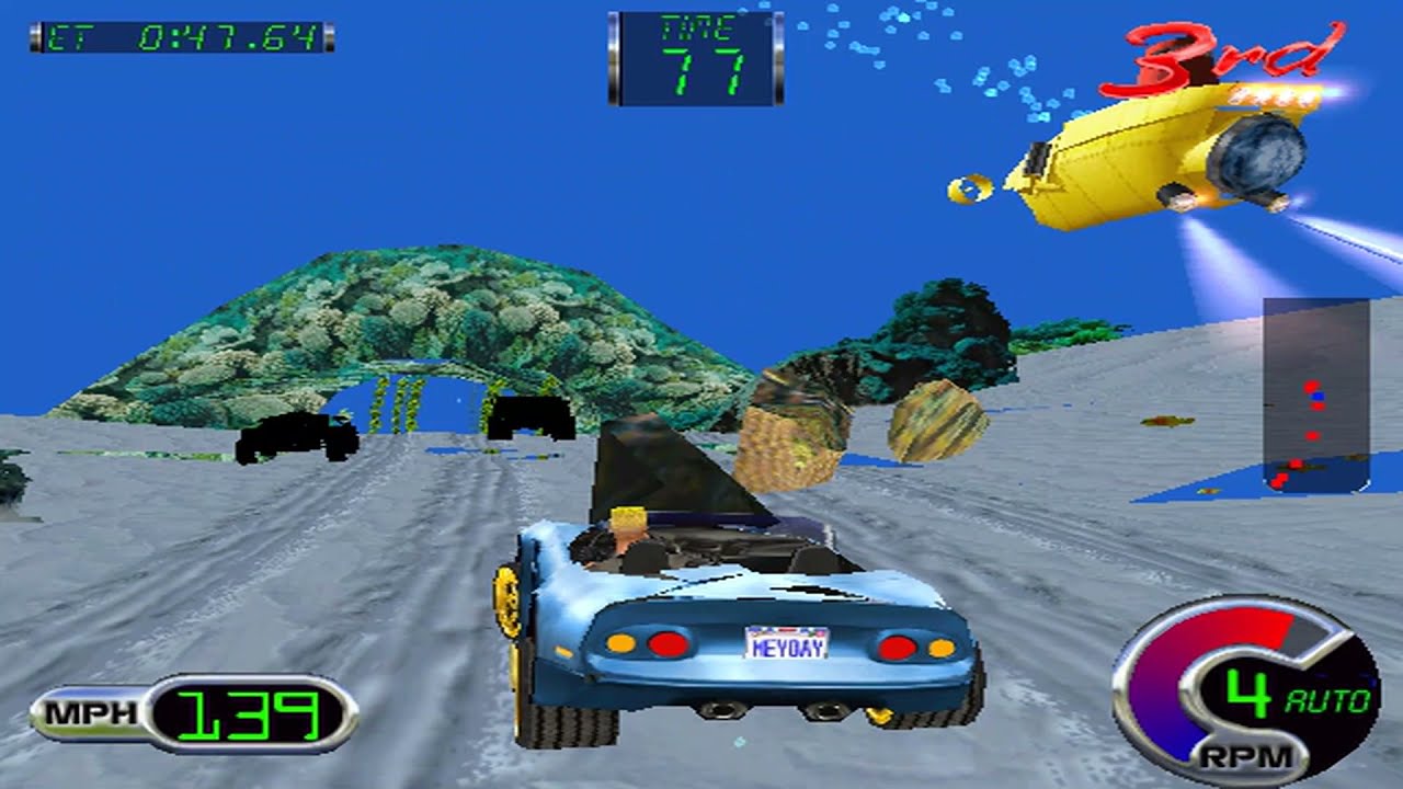 Cruis'n Exotica (Arcade) MAME 0.240 gameplay 1 YouTube