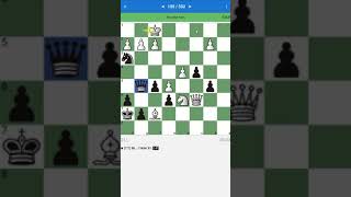 Mate in 3 - 4 Chess puzzle 135 screenshot 2