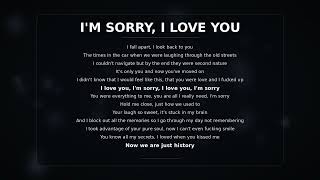 im sorry, i love you