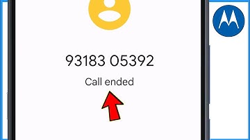 Call Ended Problem Motorola | How To Solve Call Ended Problem In Motorola Phone