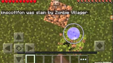 Minecraft 0.13.0 Secret Zombie Villager Spawn EGG?