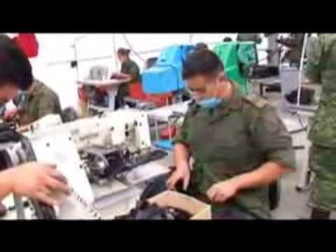 Gabriela Alcalá - Fábrica de Uniformes Militares - YouTube