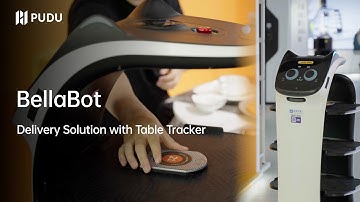 BellaBot Delivery Solution with Table Tracker | Pudu Robotics