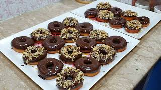 Homemade Chocolate Donuts Recipe | doughnut recipe Easy and tasty gigglebreak