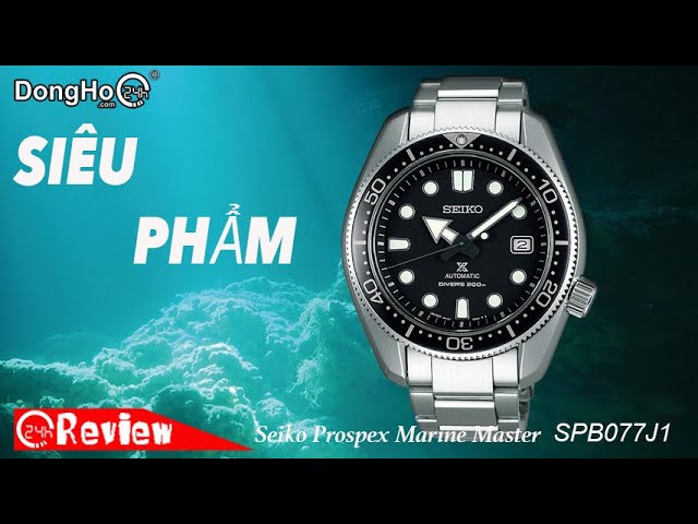 Seiko Prospex Marine Master SPB077J1 - YouTube