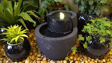 Đài phun nước composite Esteras phong thủy | CENGARDEN.VN