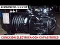 🌍✔ REFRIGERACIÓN, MEDIA TEMPERATURA, CONEXIONADO ELÉCTRICO DE UN COMPRESOR ACMARMETIC DE 1,5 HP.