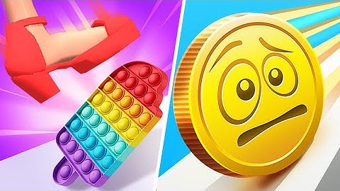 Tippy Toe vs Coin Rush - All Level Gameplay Android,ioS NEW BIG APK UPDATE