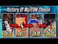 THE HISTORY OF CHEESE IN NBA 2K MyTEAM!! (NBA 2K13 - NBA 2k20 MyTEAM)