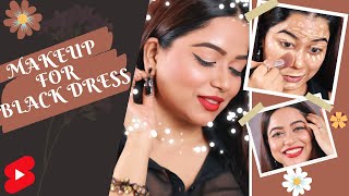 Quick Makeup For Black Dress