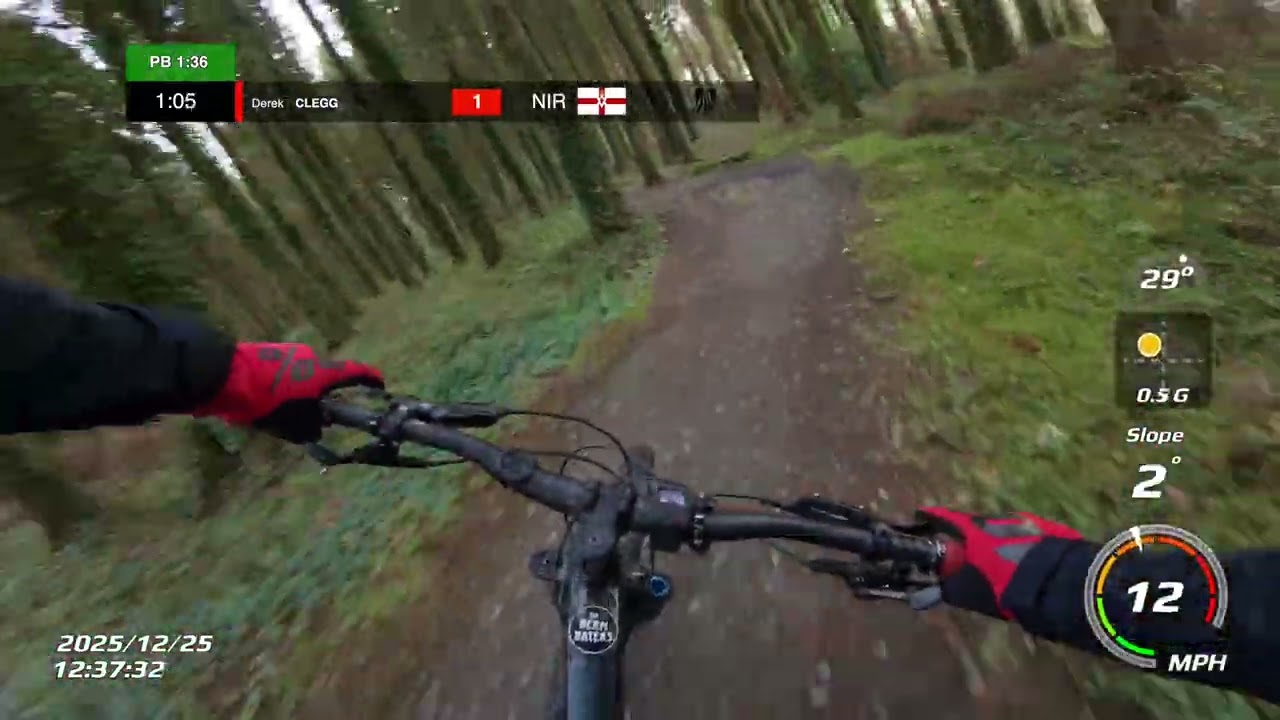 Christmas day 🎄🚵‍♂️ short solo MTB spin