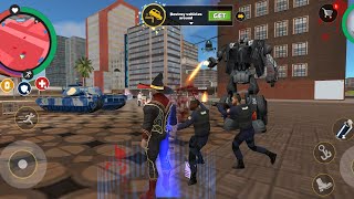 Rope hero vice Town 1 in en iyi robot tuyla 5 yıldız olup kaçabilirmiyim (bütün robot ları denedim)