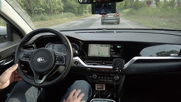 Driver and Openpilot cooperation | Kia e-Niro