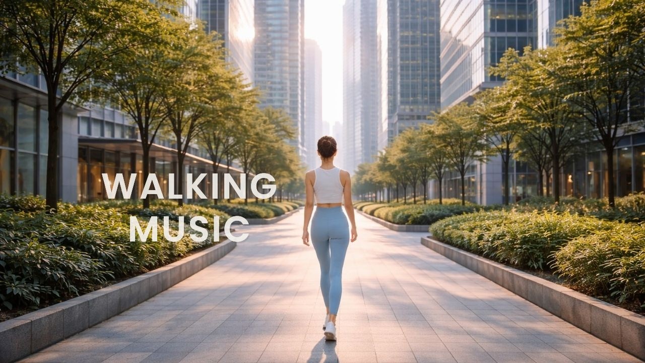 Walking Music (1H) | Open Pace, Even Rhythm