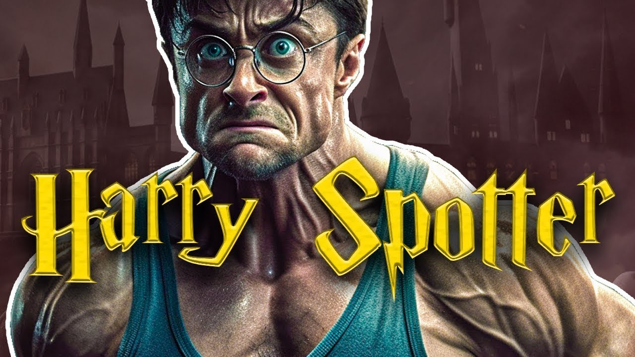 I Asked the AI (Harry Potter, but a Bodybuilder) that's what happened