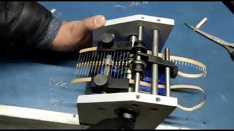 Vertical Resistor Cutting and Bending with Semi Automatic Tool