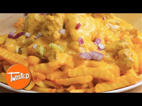 How To Make Cheeseburger Fries  Cheesy French Fries  Party Food Ideas  Twisted