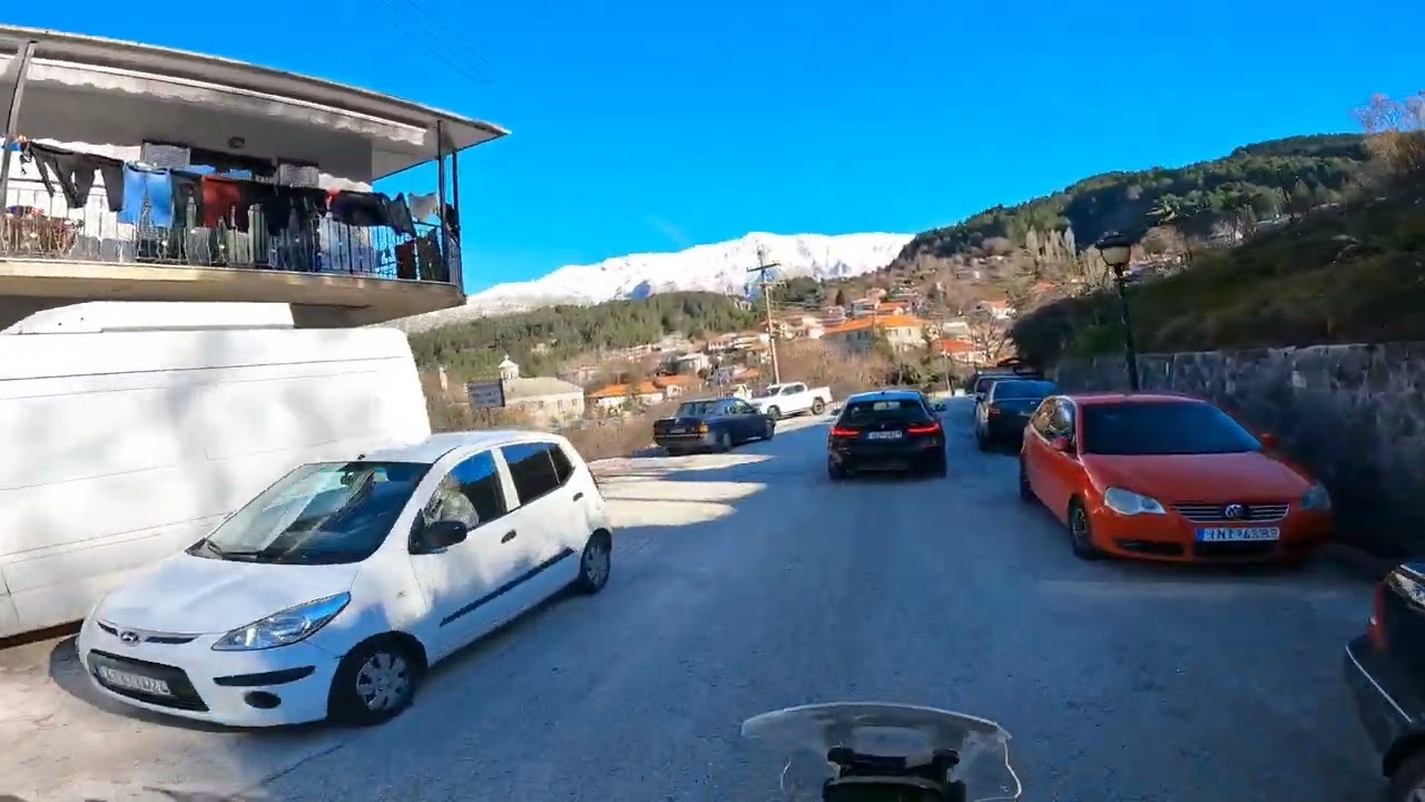 Βόλτα στα Παγωμένα - Χιονισμένα Πράμαντα με το ΜΗΧΑΝΆΚΙ !!!Τζουμέρκα!!!