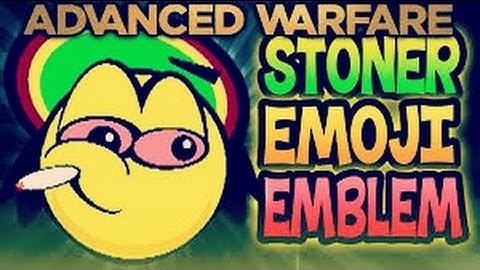 Call of Duty: Advanced Warfare EMBLEM TUTORIAL! - "STONER EMOJI!"