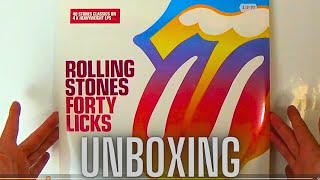 UNBOXING Rolling Stones Forty Licks 4LP Vinyl Set - Tasty Records Altrincham