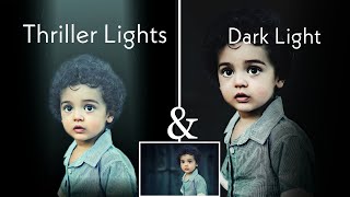 Thriller lights and Dark light Photoshop actions on mobile using PicsArt | PicsArt editing tutorial screenshot 3