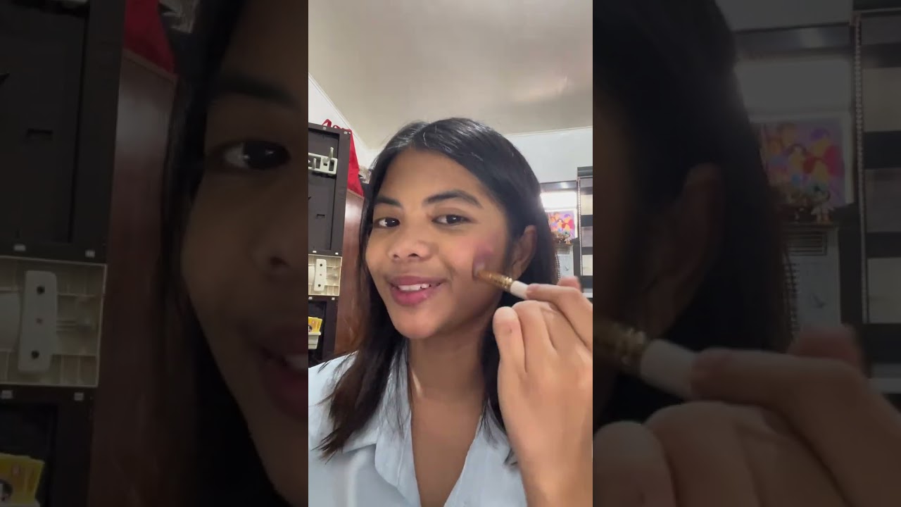 get ready with me using my sister’s makeup 