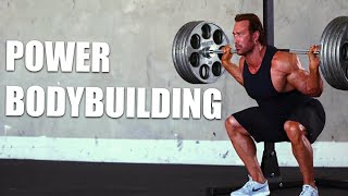 Mike O'Hearn Power Bodybuilding Squat Day