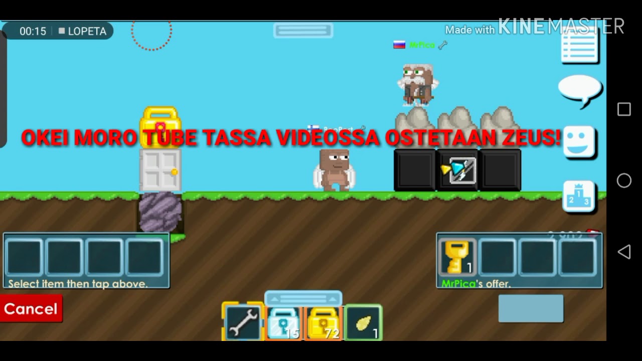 Growtopia suomi ostetaan zeus! 