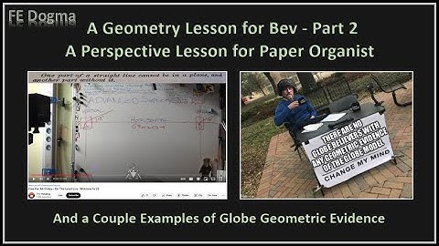 Part 2 - 1° = 60 NM on a Horizonal Geometry Lesson for Bev