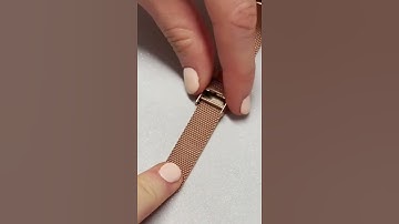 Olivia Burton Mesh Strap Adjustment