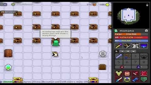 ROTMG Private Server //lexuss realms // show the server // 100% drop rates (working)