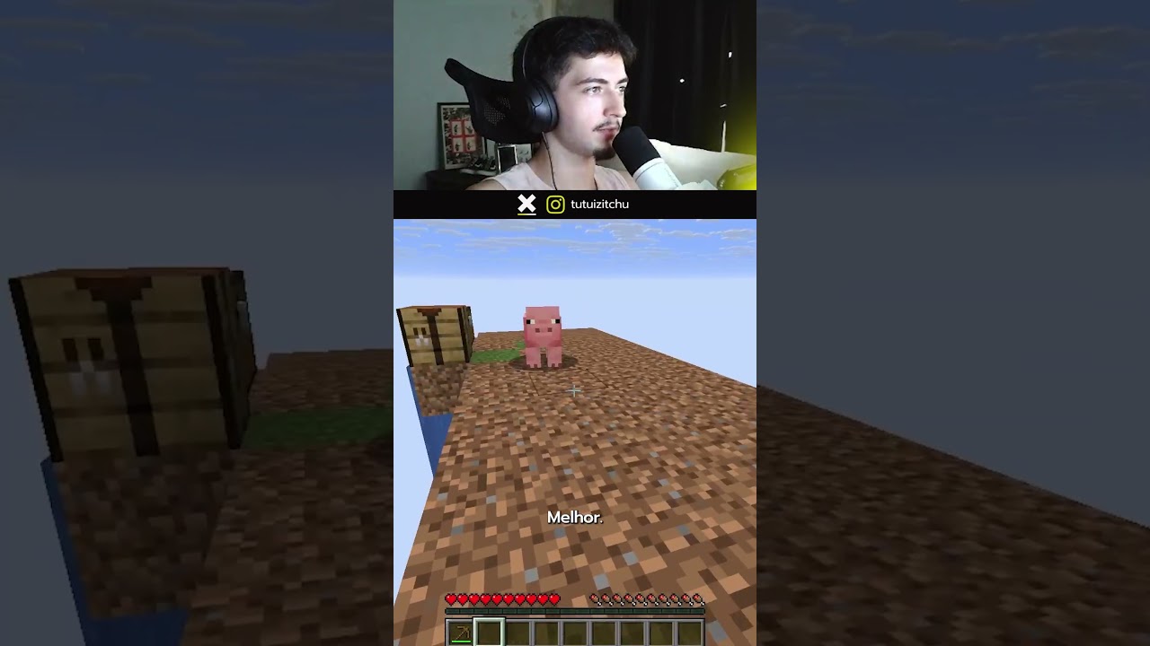 a vontade de comer melancia sempre aparece 🍉 #minecraftoneblock #minecraftshorts #jogos
