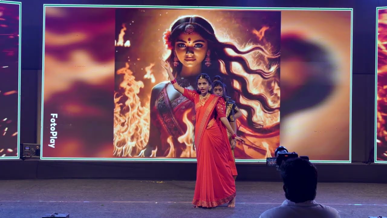 MAHABHARATAM SKIT BY SRI AADYA STUDENTS AT 6TH ANNIVERSARY CELEBRATIONS