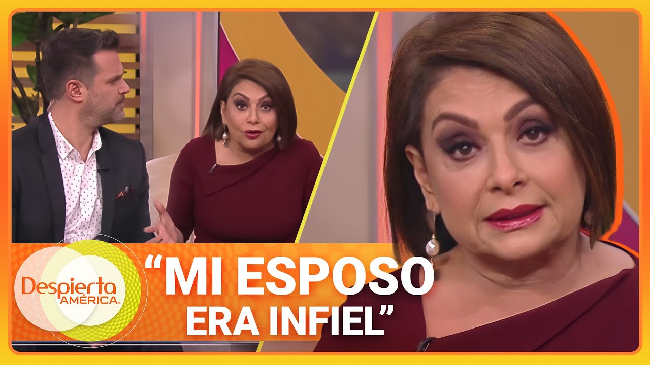 María Antonieta Collins recuerda la infidelidad de su marido | Despierta América | Hoy | 19 de enero