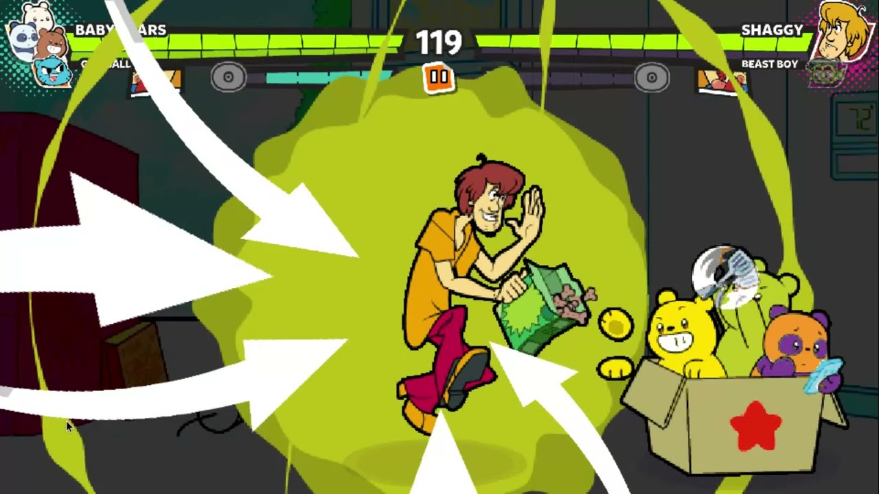 Jump Jousts Jam Gumball & Baby Bears vs Beast Boy & Shaggy