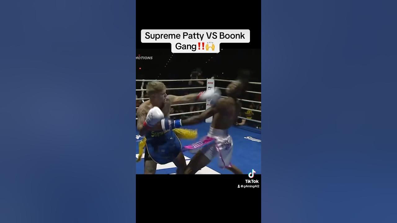 Supreme Patty Vs John Gabbana Live Stream Supreme Patty VS Boonk Gang Highlights‼️🙌 #boxing #ufc #miketyson #