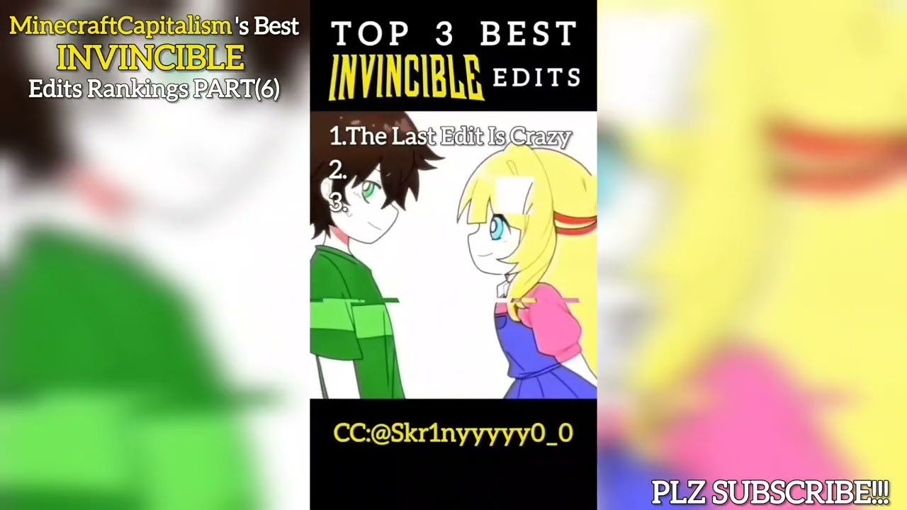 Ranking The Best Invincible Edits PART(6) COMPILATION