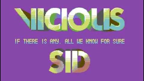 C64 - DEMO - Vicious SID - PART 1