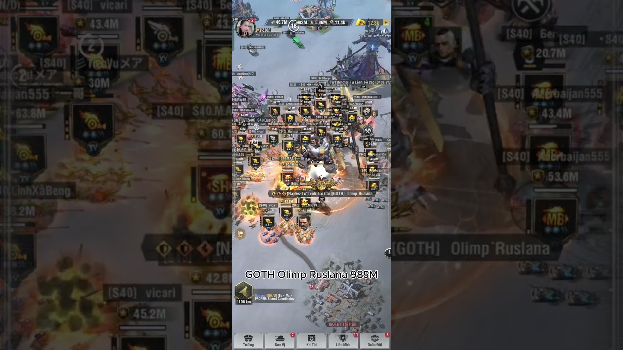 Warpath: 985M Power DOMINATION! Olimp Ruslana Destroys Top Server! 💥