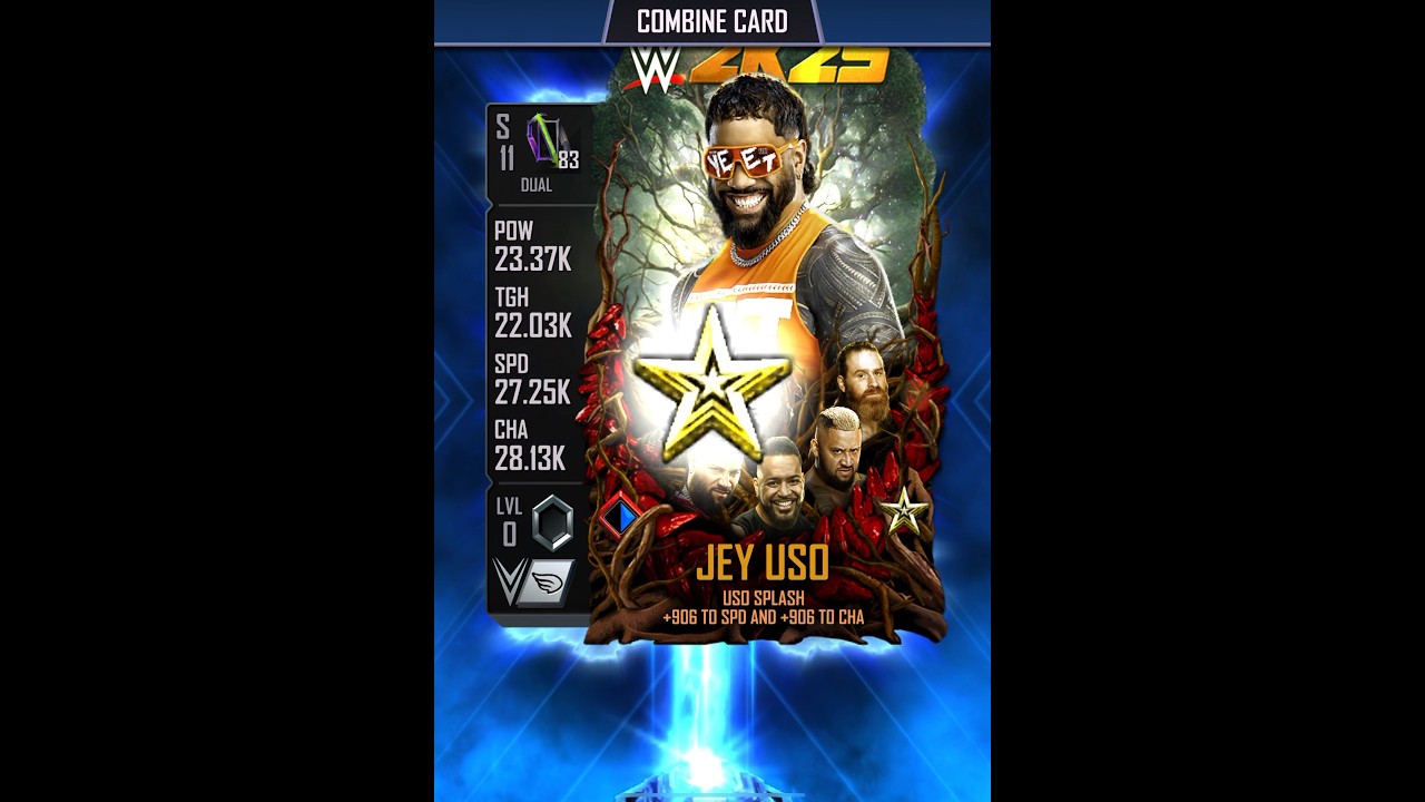 WWE SuperCard: 2K25 Jey Uso Pro 