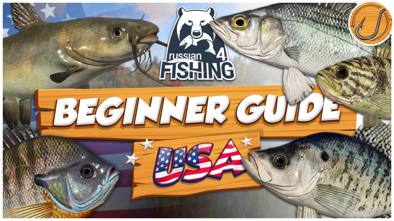 RF4 ULTIMATE Руководство для начинающих в США! (эп. 1) | Русская рыбалка 4