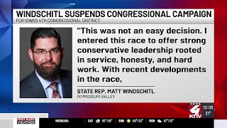 Matt Windschitl withdraws from the race for Iowa’s 4th Congressional District