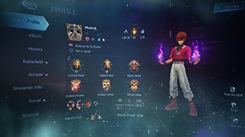 ML New Profile. Alight Motion Preset 🎟️ |MLBB TIKTOK NEW TREND
