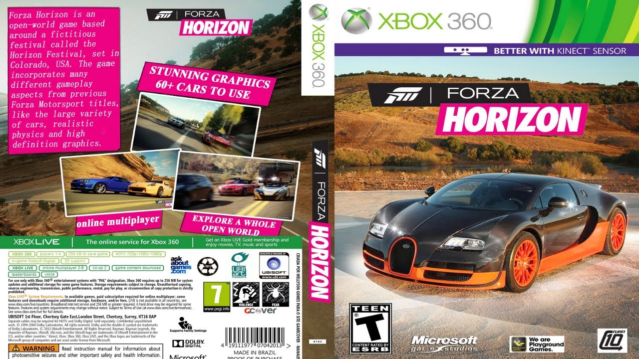 Jogo Forza Horizon - Xbox 360 - MeuGameUsado