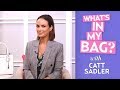 What’s in My Bag with Catt Sadler
