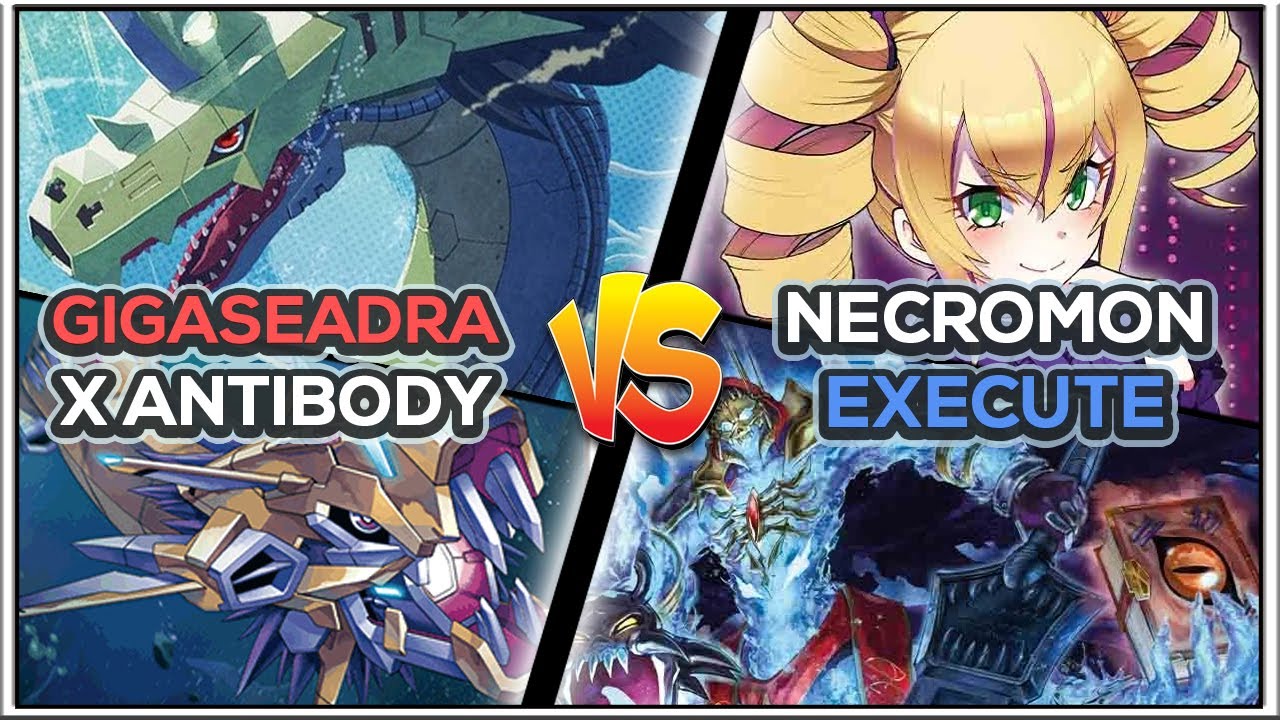 GigaSeadramon (X Antibody) vs Necromon Liberator | BT-20 Gameplay | Drasil | Digimon TCG