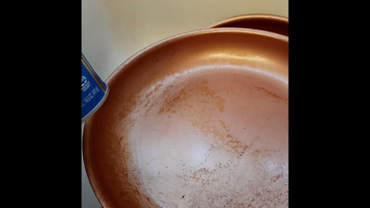 Possible to save this Red Copper 'nonstick' pan? : r/Cooking